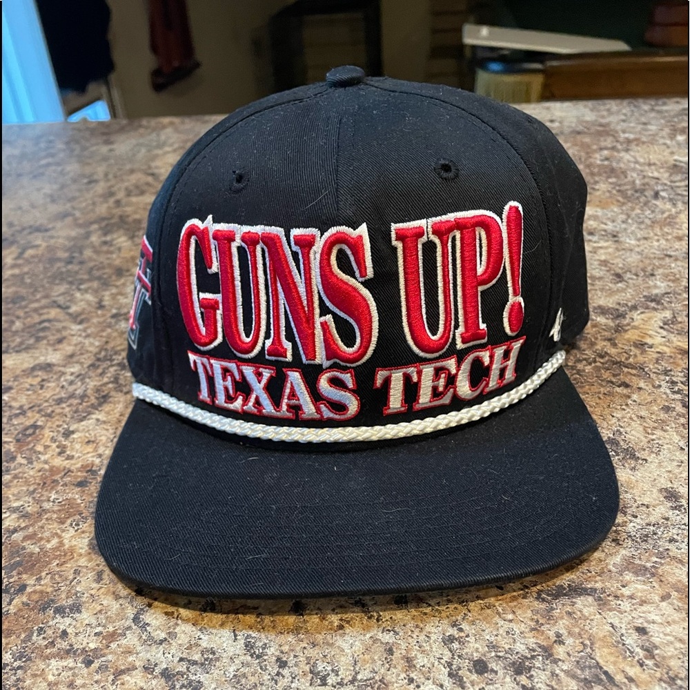 Texas Tech hat.